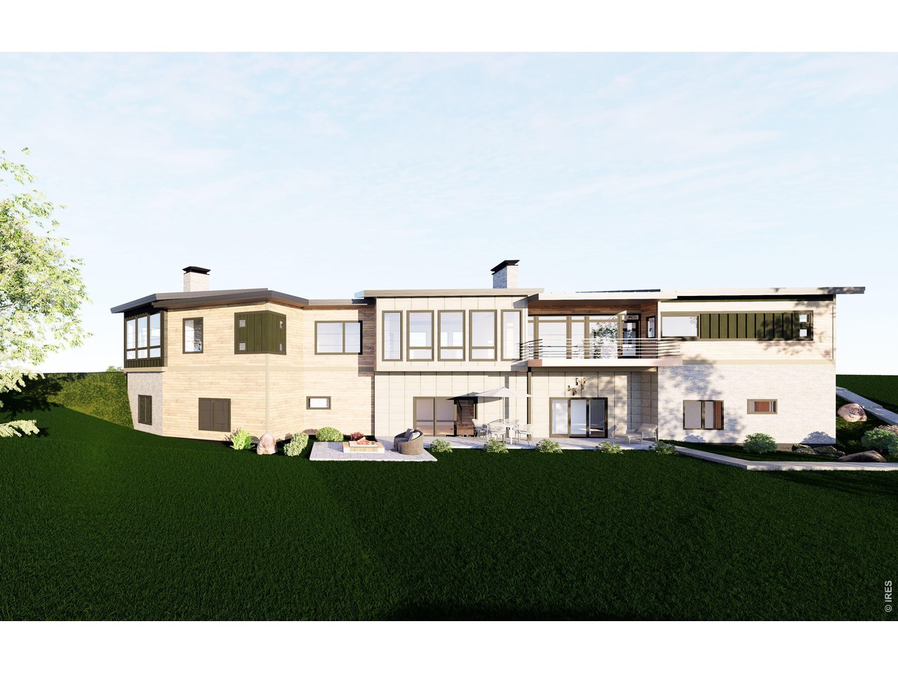 Back of home