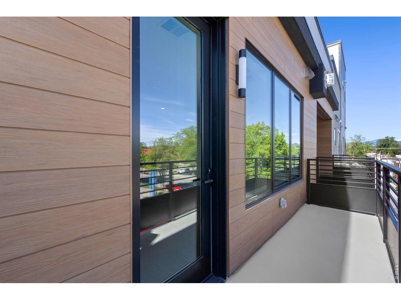 Private balcony