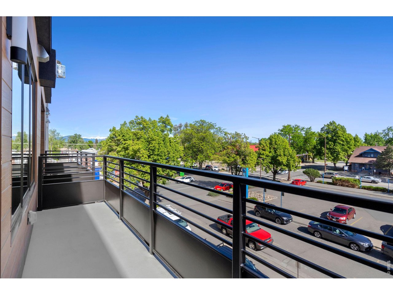 Private balcony