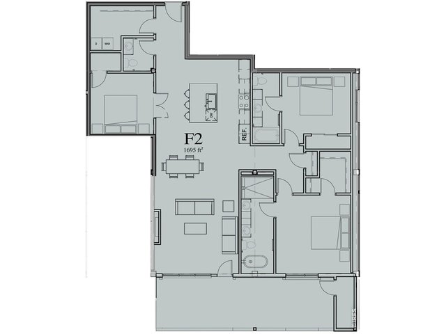 Property Photo 35 Unit 205 Floor Plan (F2)