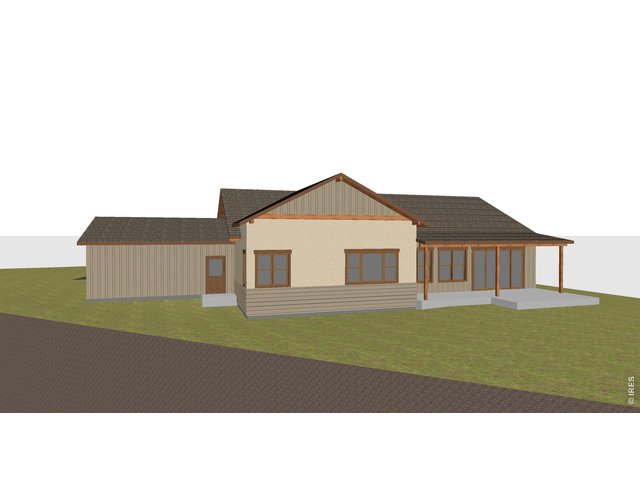 Property Photo 4 West side of the home with large patio to enjoy those stunning mountain views.