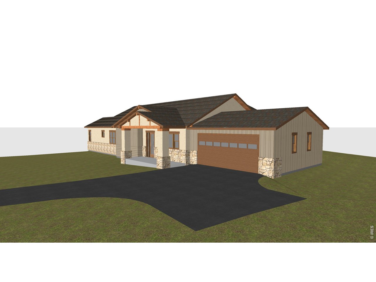 Customizable ranch style home located on .43 acre lot with unobstructed views of the Continental Divide.