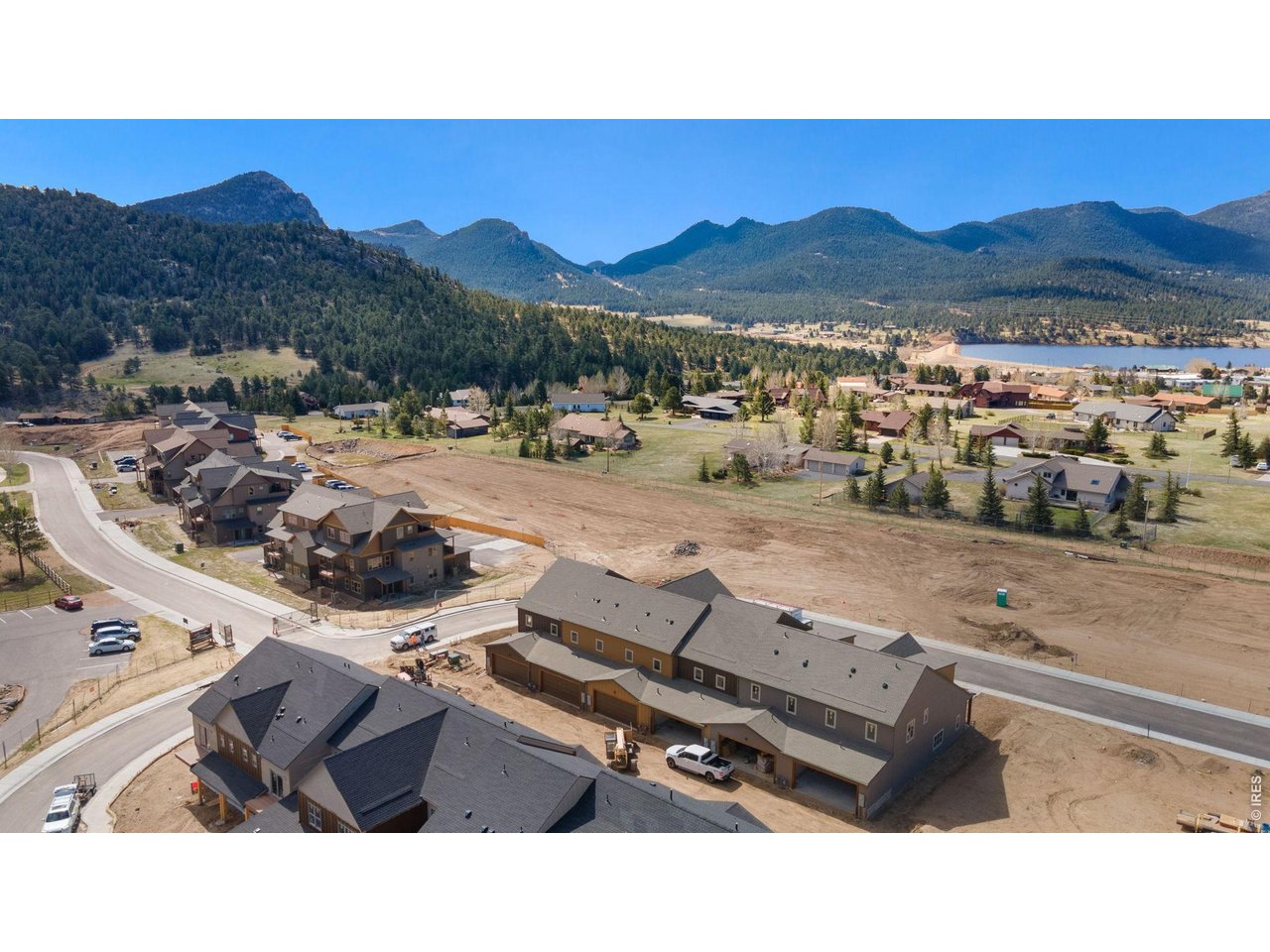 View of the subdivision looking south-east.