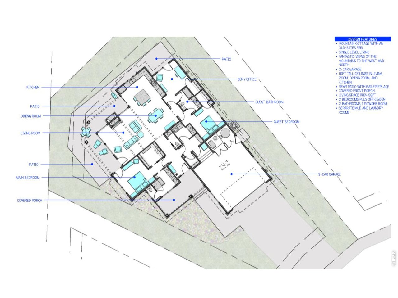 Customizable floor plan!