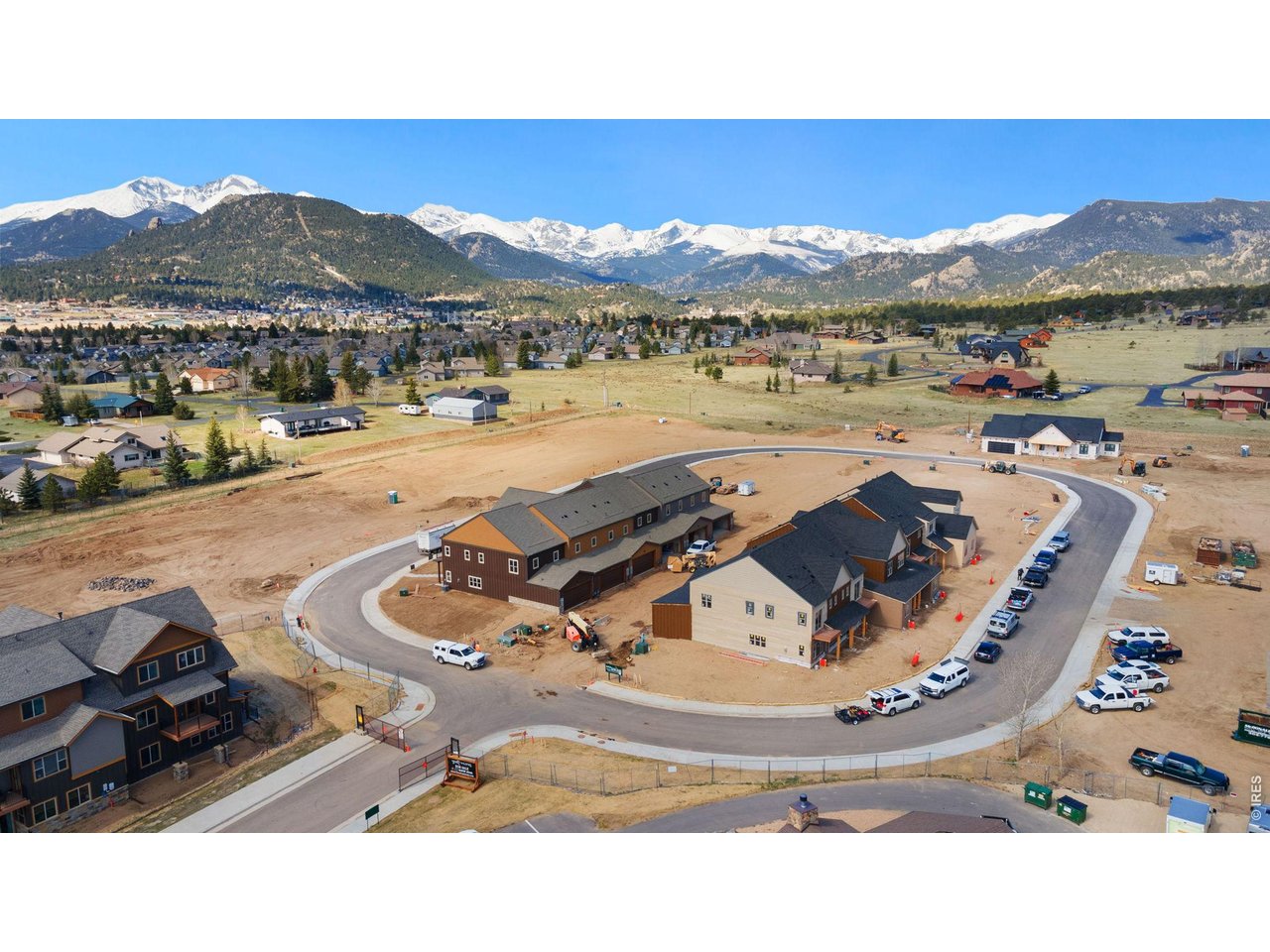 Continental Divide and Lumpy Ridge views from Wildfire Homes Subdivision