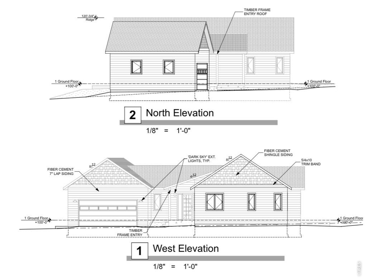1710 square foot ranch home that can be customized as desired!