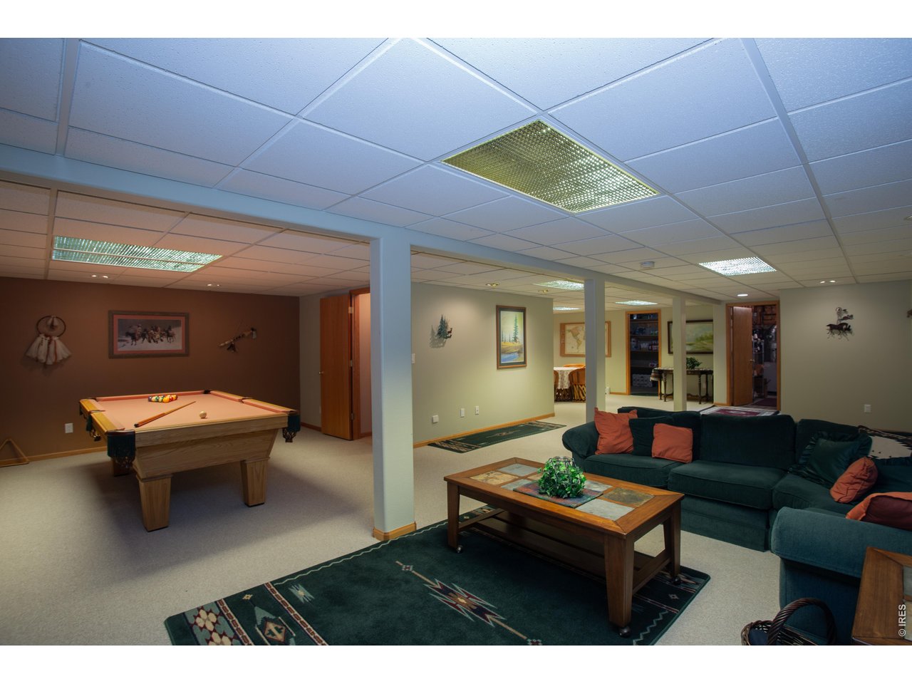Property Photo 26 The basement is nicely segmented for different activities but still wide open,