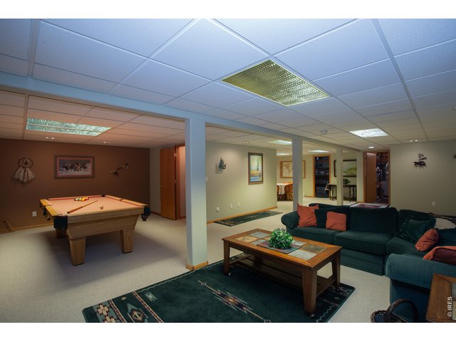 Property Photo 26 The basement is nicely segmented for different activities but still wide open,
