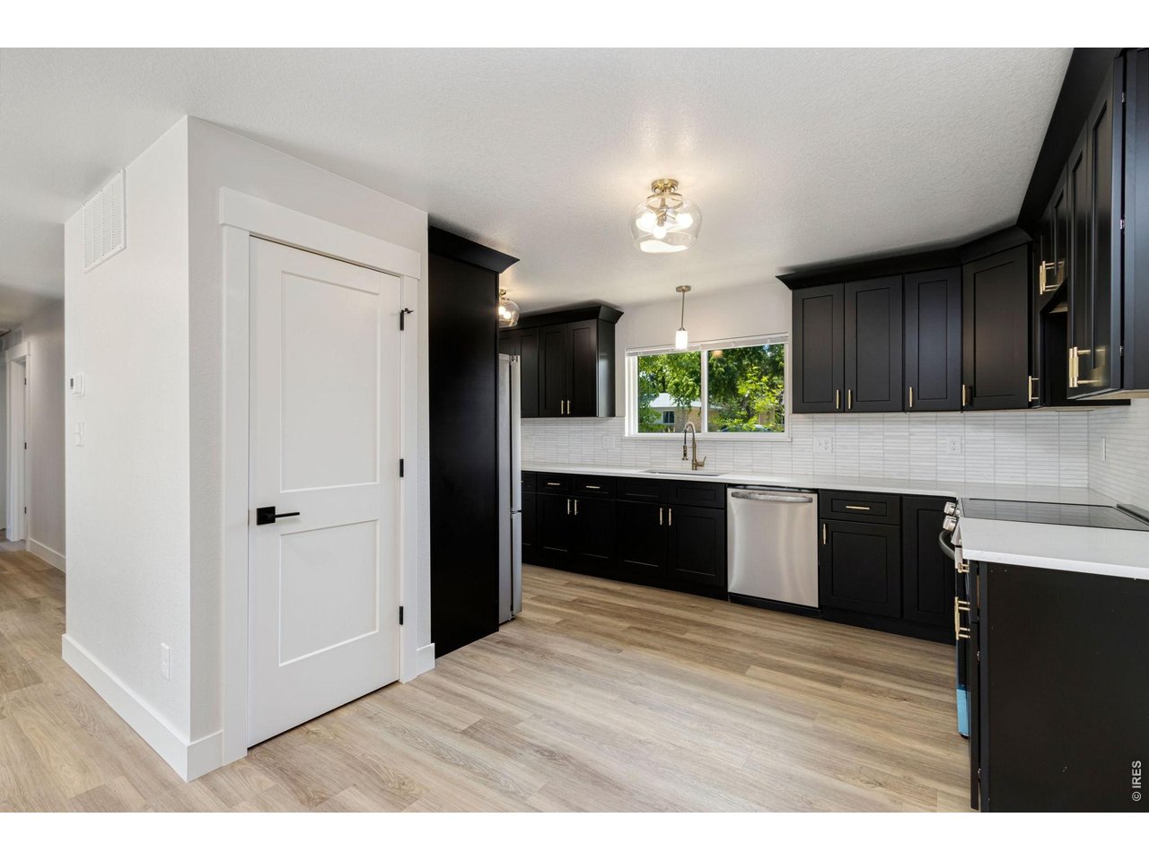 New stainless steel appliances