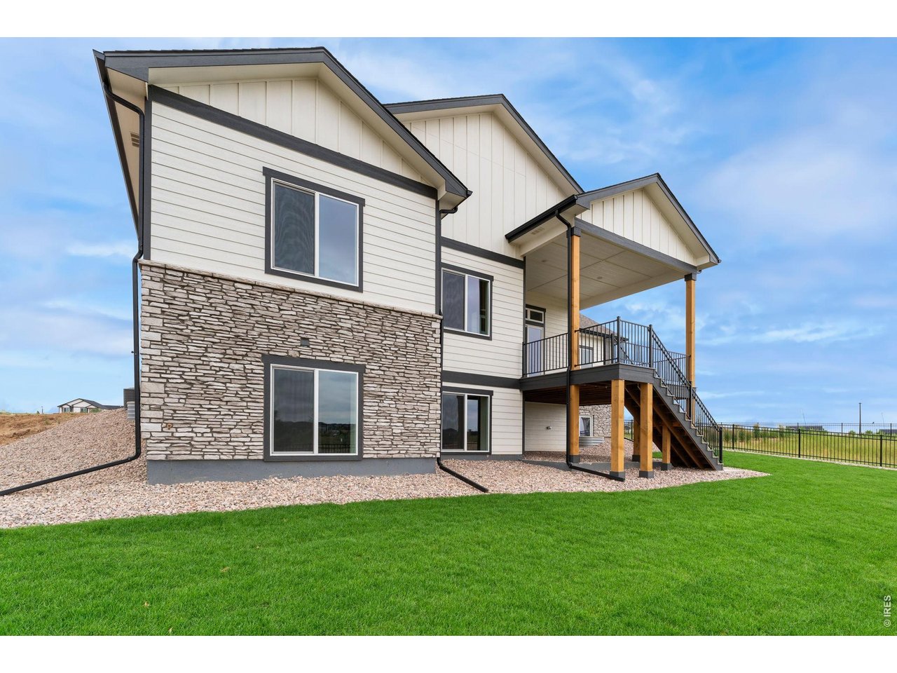 Covered Back Deck