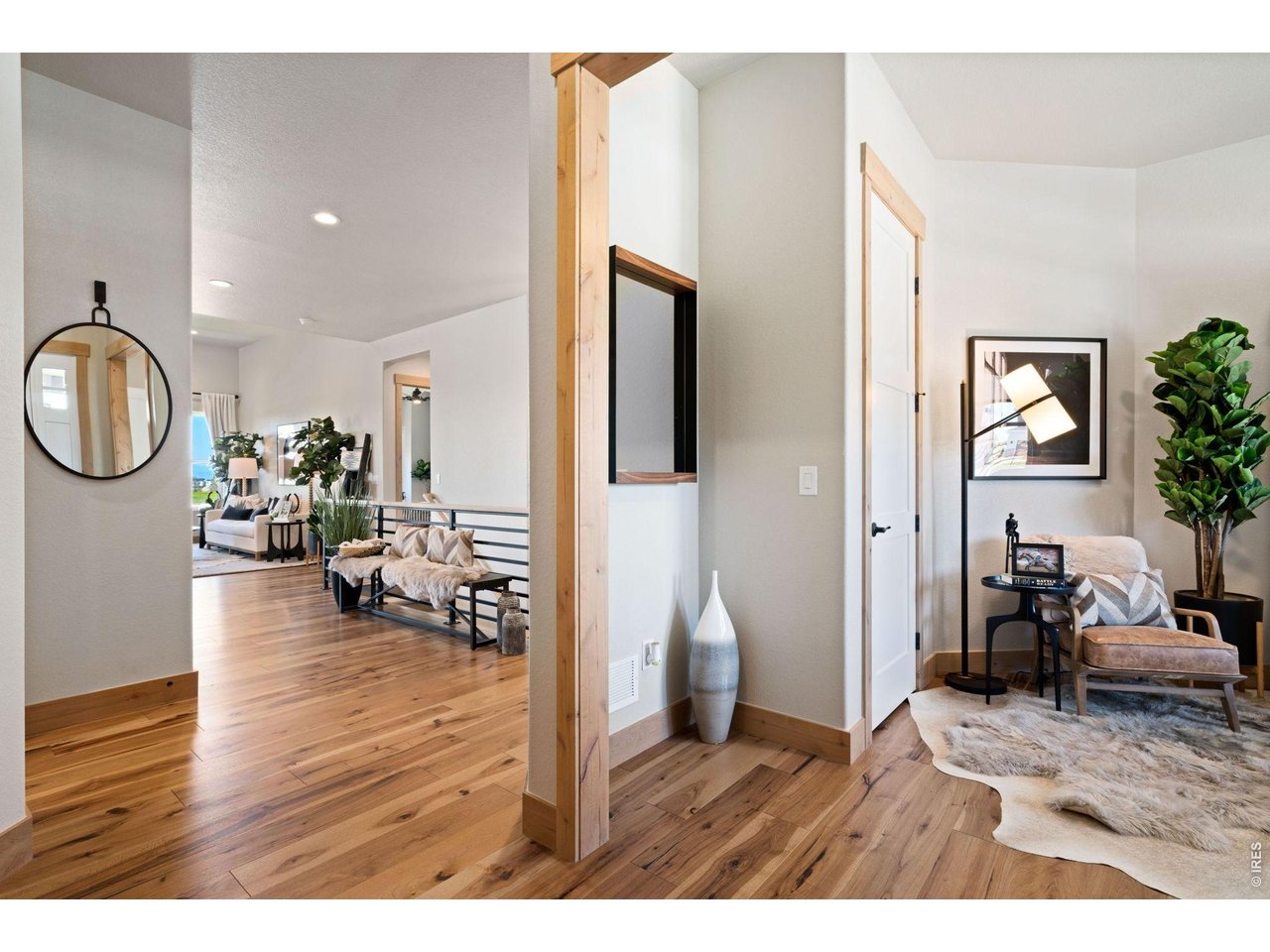 Welcoming Entry - Beautiful Engineered Wood Flooring