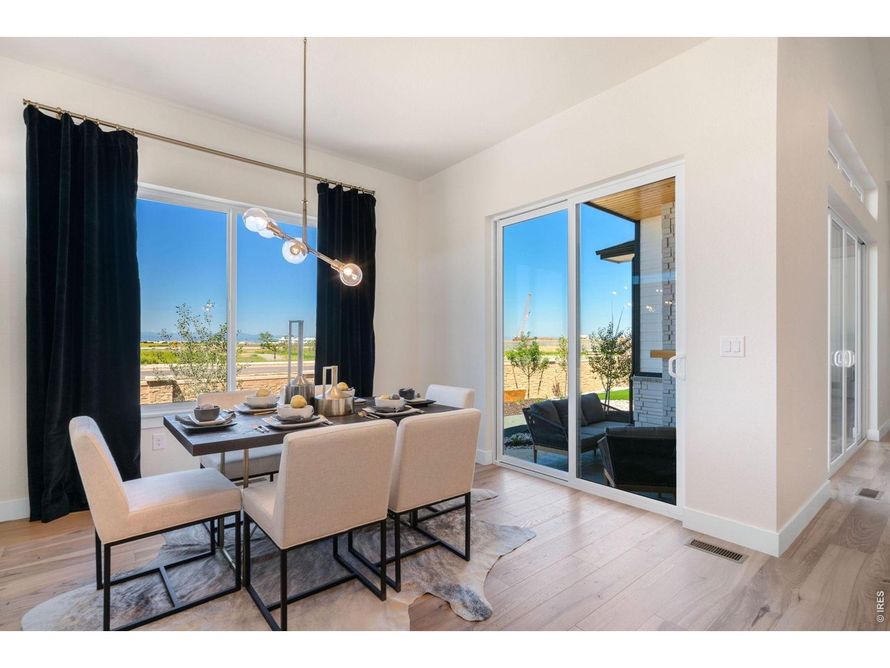 Dining Area off Kitchen with Patio Access