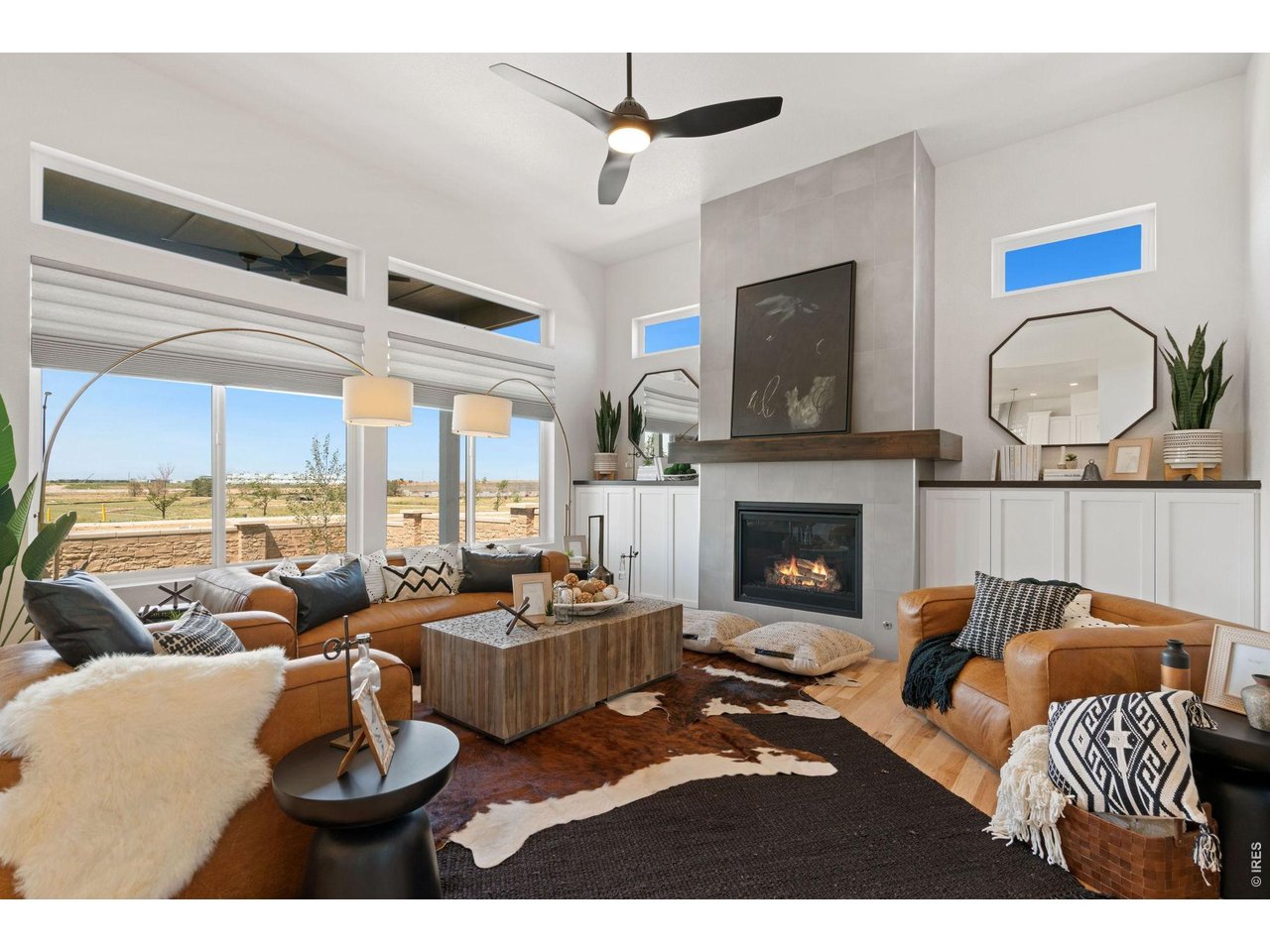 Beautiful Living Room with Custom Builtins!