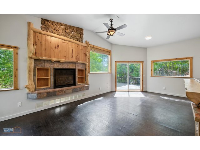 Property Photo 14 Gas Fireplace sliding glass door to deck