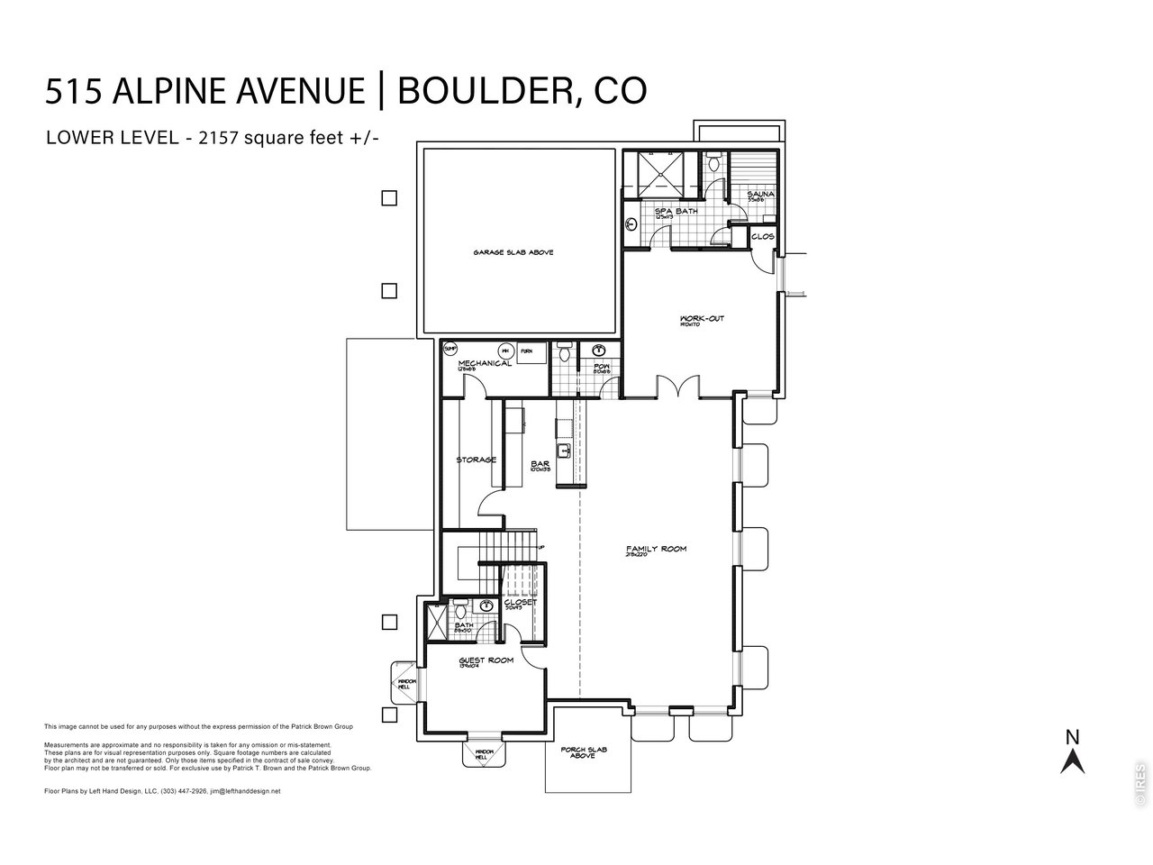 Lower Level Floor Plans