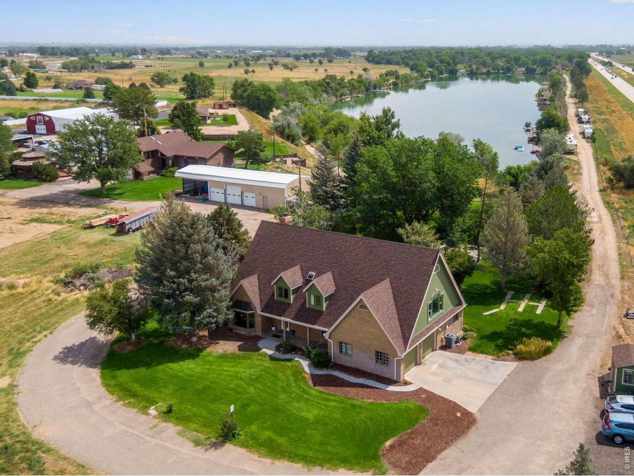 Madison Lake is a gated 30-acre estate with numerous RV/boat campsites and docs 