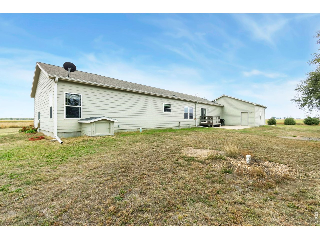 Rear of home