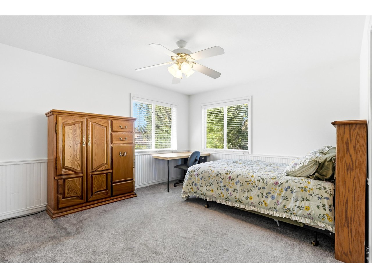 2nd bedroom on upper level west-facing.