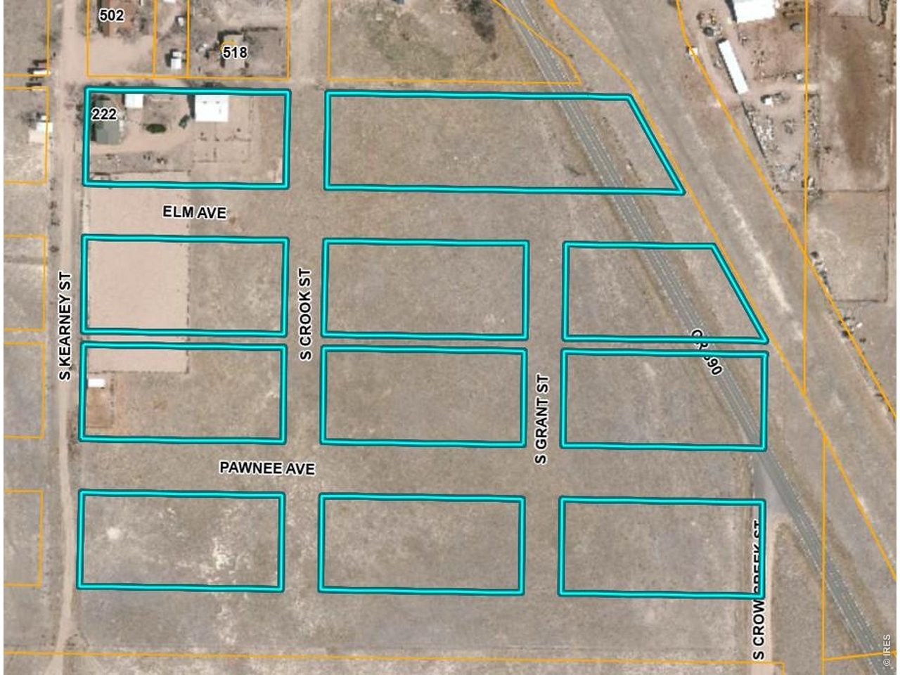 Property is actually 11 separate lots about 11 acres, but fenced area is about 17 acres, see attached docs