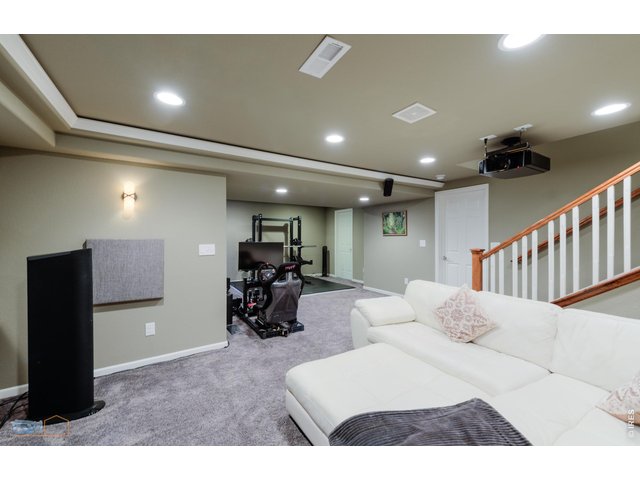 Property Photo 28 Theater Room And Exercise Room In Finished Basement