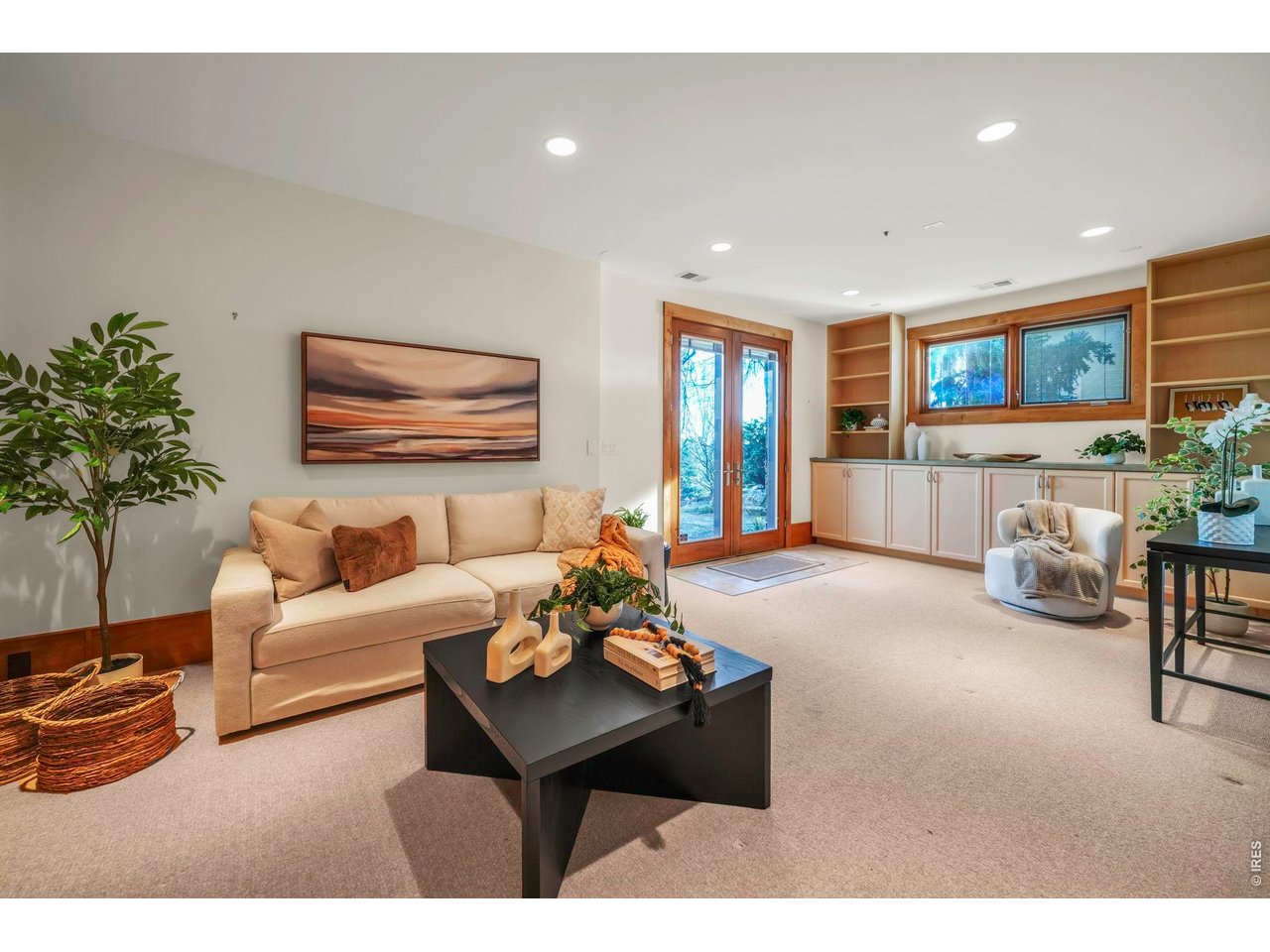 Walkout Lower Level Family Room