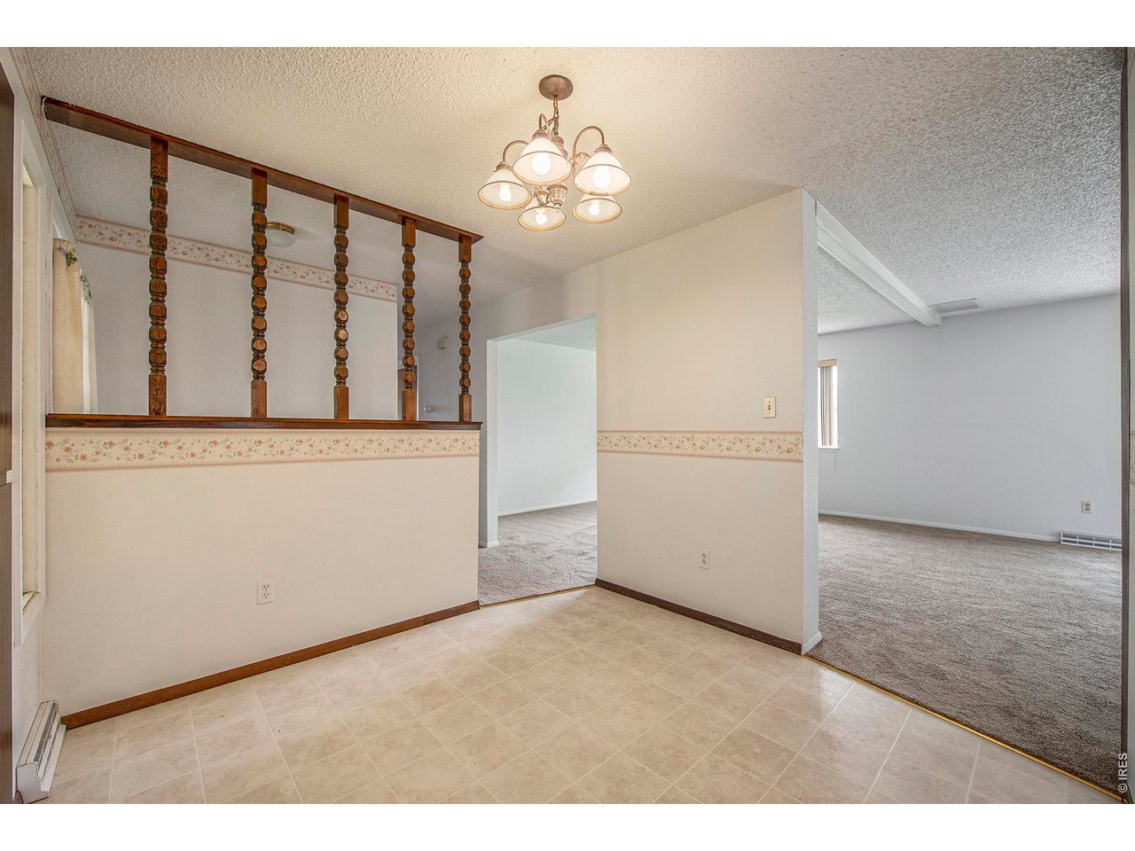 Entry & dining room