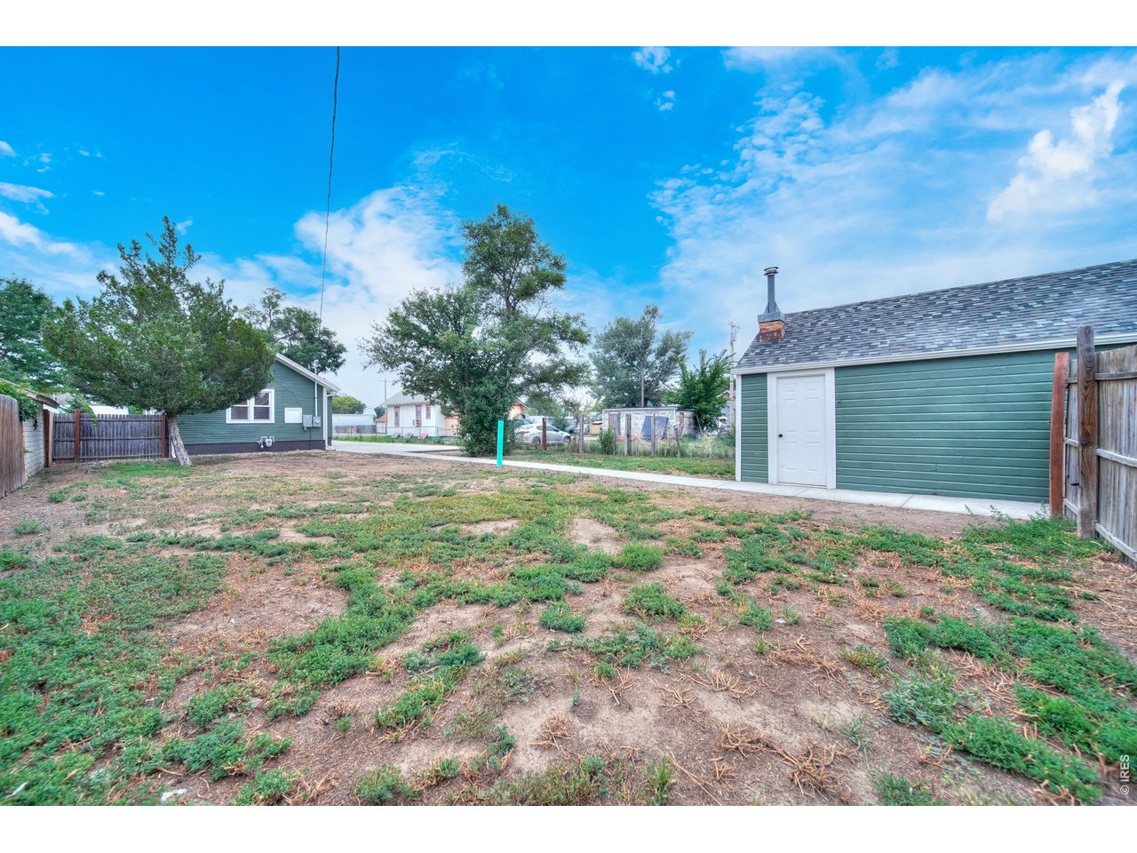 Big yard!
