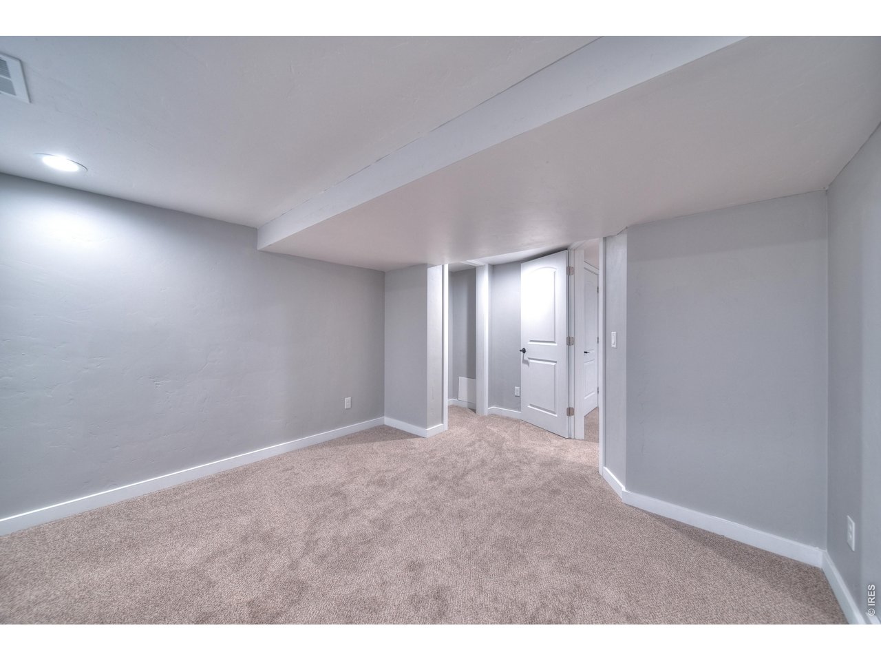 Basement bedroom