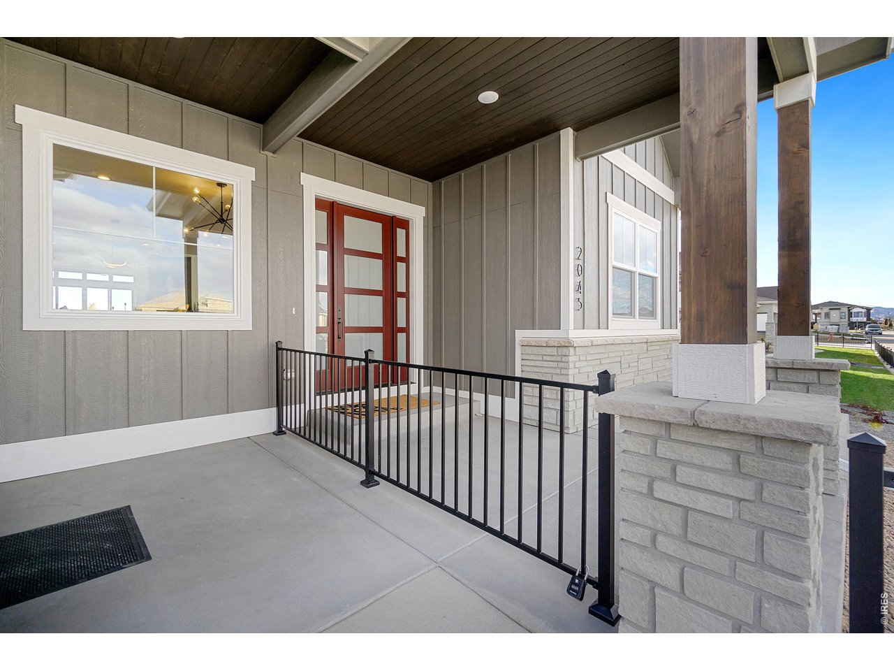Inviting Front Porch with T&G Ceiling