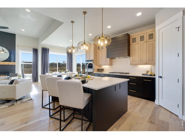 Property Photo 10 Gourmet Kitchen with Cabinets by Tharp! 