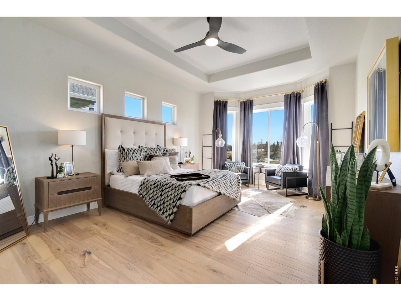 Expanded Primary Suite with Bay window