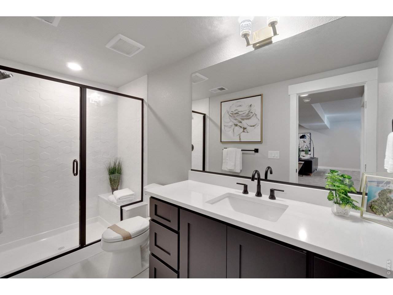 3/4 Basement Bathroom!