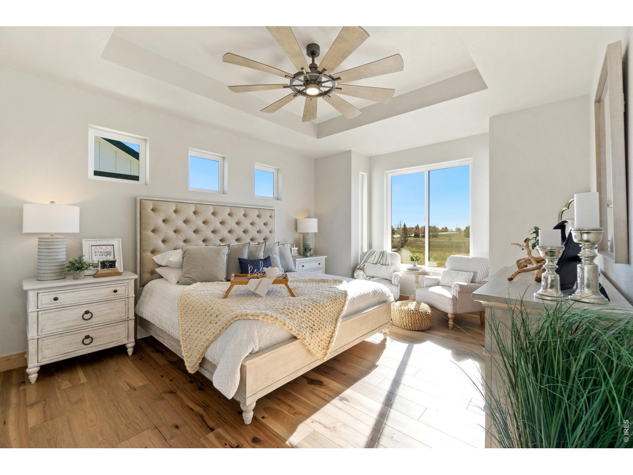 Expanded Primary Suite with Square Bay Window