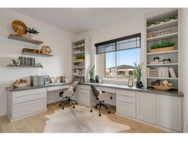 Property Photo 6 Main Floor Office with Custom Built-ins