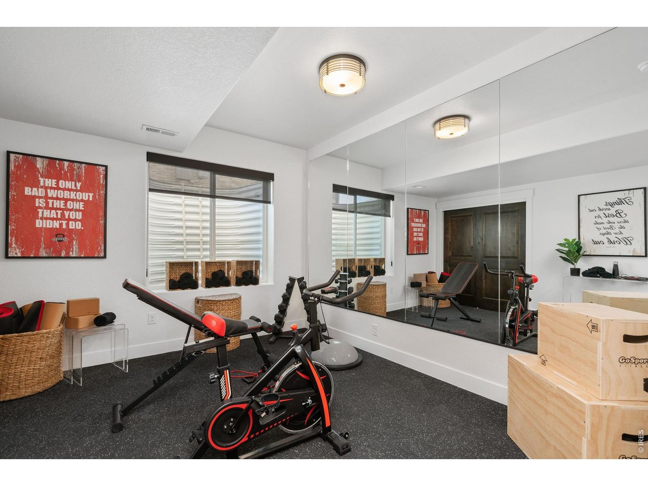 Bedroom #6 - Set up as Workout Room