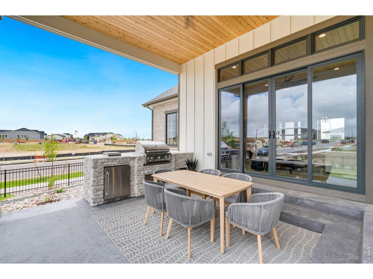 Relax on the Covered Patio with Outdoor Kitchen! 