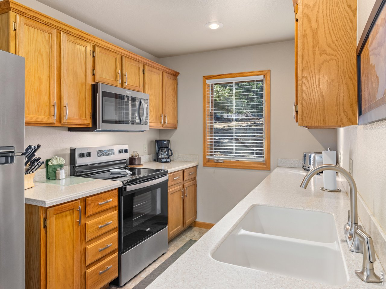 Newly updated kitchen