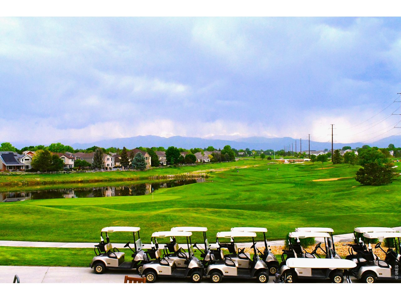 Ute Creek Golf Course is just one of many golf courses near by.