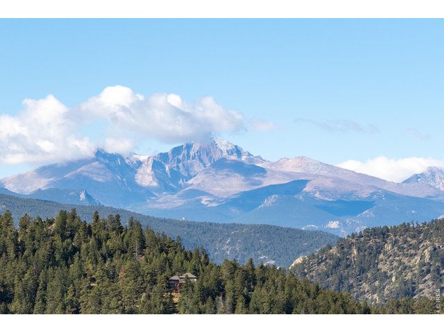 Property Photo 1 Beautiful and improved lot with views of Long's Peak. This slice of heaven is less than 20 minutes from Estes and less than 30 minutes from Loveland. 