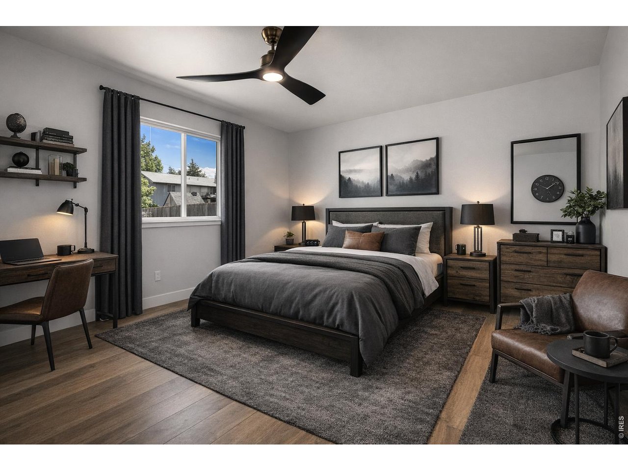 Bedroom 2 - Virtual Staging.