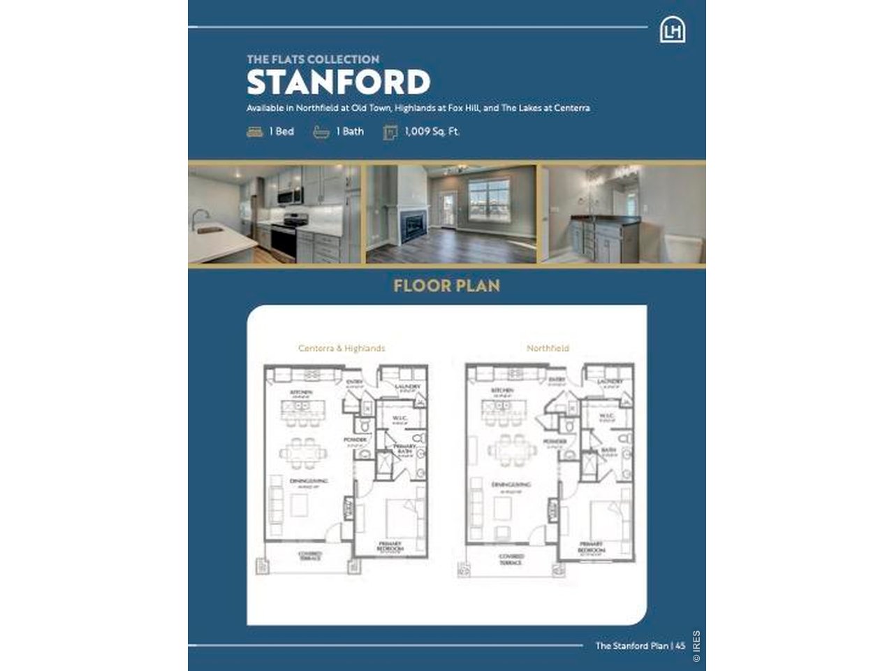Property Photo 16 Stanford floor plan (please note community differences)