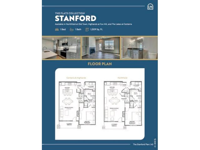 Property Photo 16 Stanford floor plan (please note community differences)