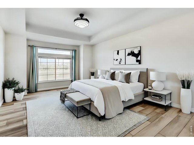 Property Photo 14 Primary Bedroom with 9+ Foot ceilings (Virtually Staged) 