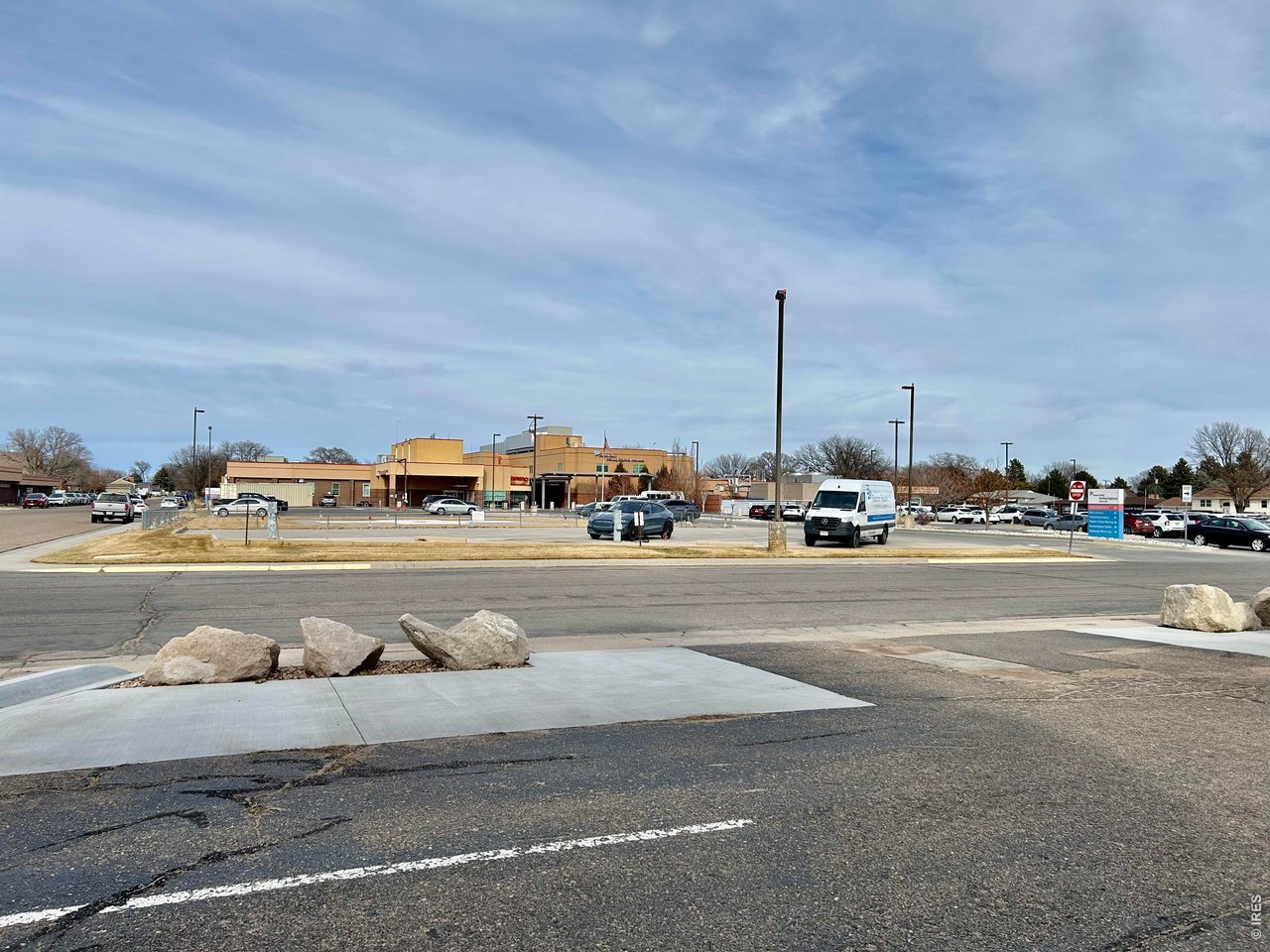 View Across Street (Holly Drive) to Sterling Regional MedCenter