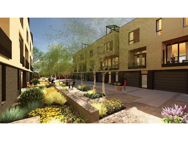 Property Photo 17 Le Jardin D'Arbre, a secure private garden oasis for residents. Curated landscaping providing the perfect inner courtyard serenity! 