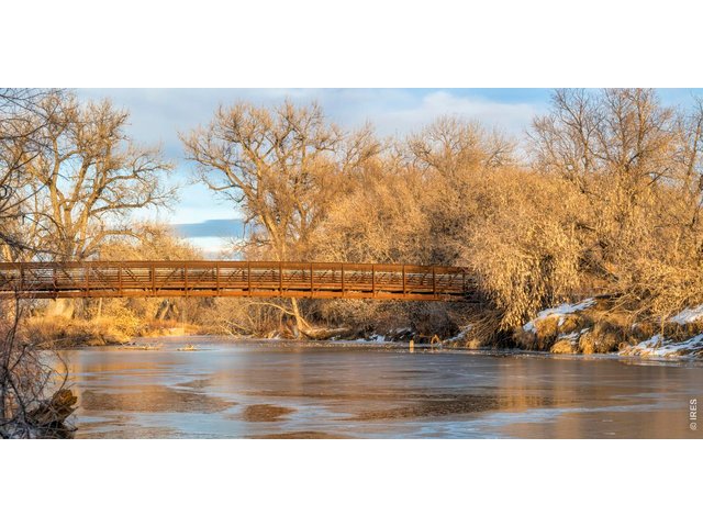 Property Photo 24 The Poudre River trail system offers great recreational opportunities all year long. 