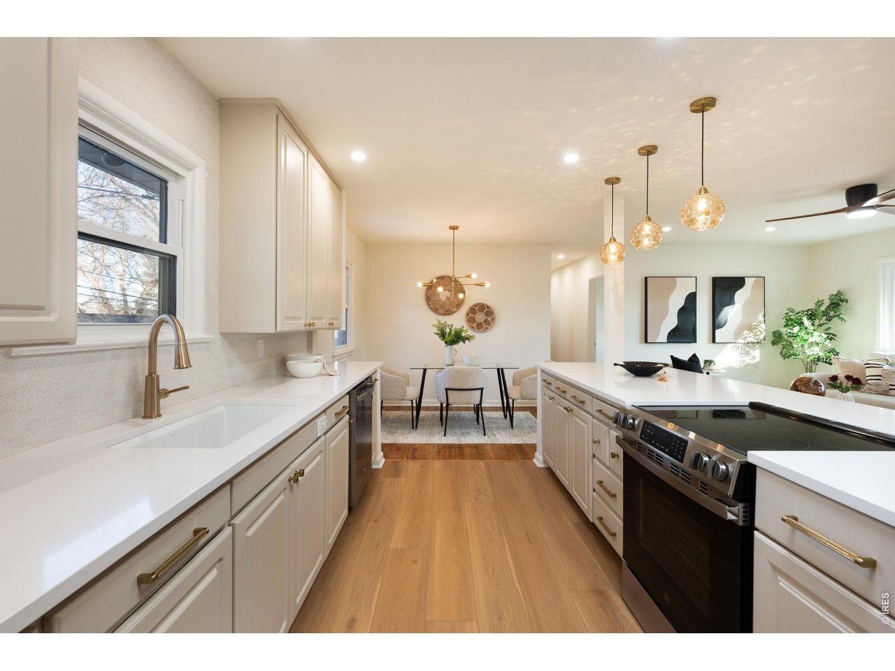 All new appliances, countertops and updated cabinetry and pulls. 