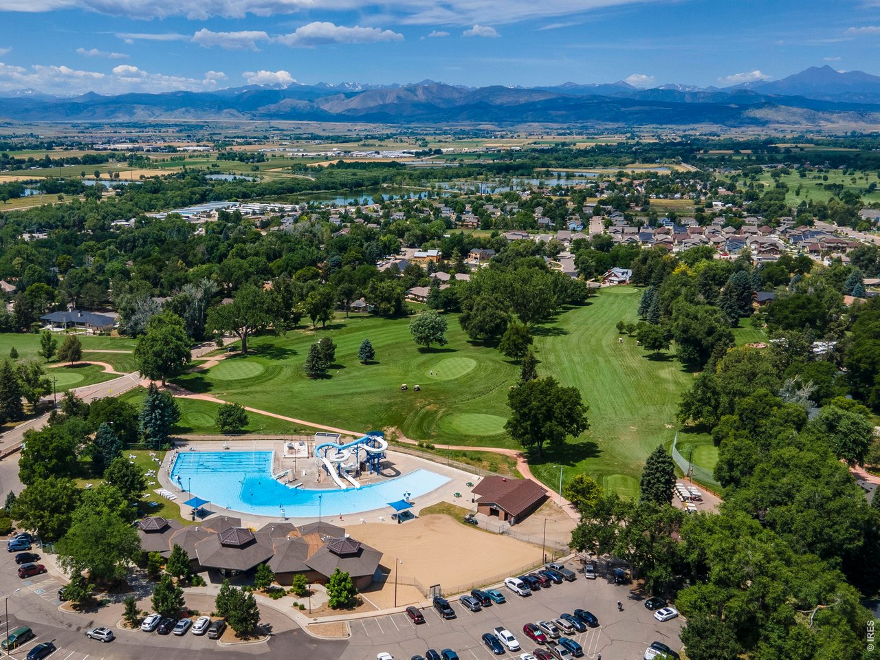 Sunset Pool and Price Park are one block away!