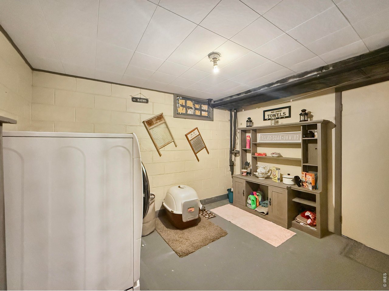 Laundry Room in Basement