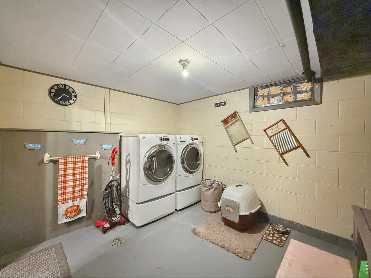 Laundry Room in Basement 